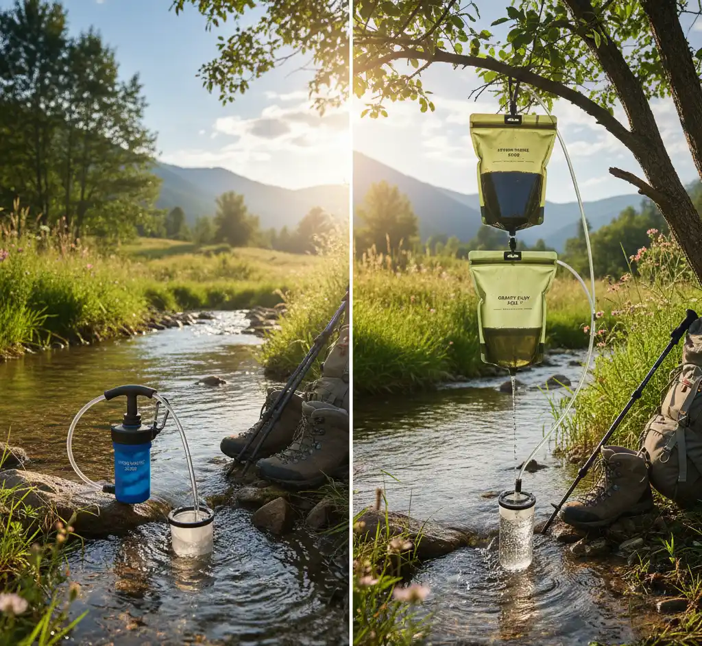 Sawyer vs LifeStraw Water Filters Compared UK 2026